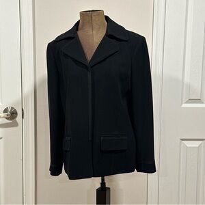 Ellen Tracy Black Jacket Size 14